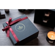 Tolight 香氛蠟燭禮盒組 聖誕禮物 手工蠟燭 賀年禮物 高質感 交換禮物 精緻禮盒, 雨水,花海