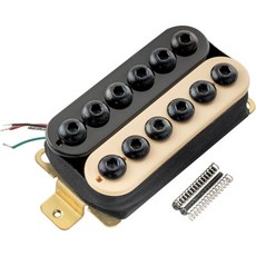 Artec HIVB Invader 세라믹 험버커 픽업 브릿지 16.8K 일렉트릭 기타용 블랙 2332209, Zebra Neck