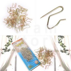 스토아소이 커튼 핀 바늘 카텐 커텐 고리 50p 커튼부자재