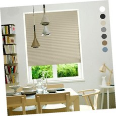 창문 실내 암막 블라인드 햇빛 차단 접착식 간편 설치 거실 방 커튼