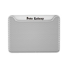 Petbee 貓砂墊，加大尺寸，柔軟舒適，防水防漏，易於清潔, 貓砂墊-灰色小號, 1個