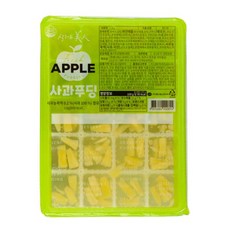 MDS 사과푸딩 1kg /[아이박스+아이스팩]