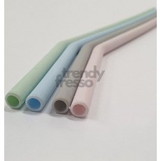 노드룸 실리콘 빨대 4p 실리콘빨대, 색상임의배송
