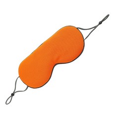 아이스 실크 안대 가벼운 조절 가능한 수면 남녀 양면 온냉 차단 패치 여행용 가정용, Orange