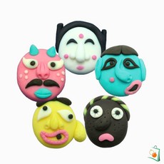 OS 솝클레이 버블솝플레이 향기 전통탈 1인용 키즈비누만들기 비누만들기재료