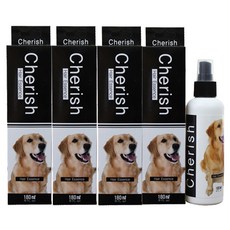 체리쉬 강아지 모발 영양제, 4개, 180ml