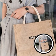 린넨에코백 사각 무지 크로스 캔버스백 텀블러가방 dda+58748vm
