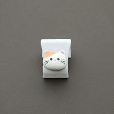 귀여운 고양이 장갑함 걸이 자동차 조수석 인테리어 걸이 차량용 수납 선반 수납 신기, 귤귀 고양이 후크, 하나