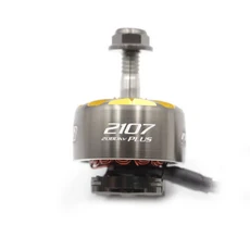 Rcinpower Fpv 레이싱 드론 모델용 브러시리스 모터 DIY 예비 부품 Gts V3 2107 플러스 1980kv 4-6s 1/4 개, 17 1PC 2080KV Gun Gold, 1개