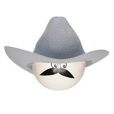 쿨볼 다 쿨 친구 카바예로 그레이 카우보이 모자 자동차 안테나 토퍼(오토 액세서리)