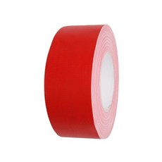 무광 면테이프 적색 50mm x 50M 색면테이프, 1개