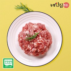 [농협안심한돈] (냉장)무항생제 국내산 후지(뒷다리살) 다짐육 500g, 상세 설명 참조, 상세 설명 참조, 상세 설명 참조