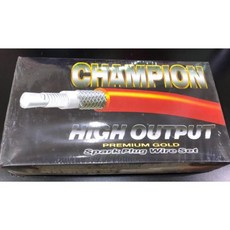 CHAMPION 高性能優質金火星塞導線組 8.0mm 汽車點火強化, 1個