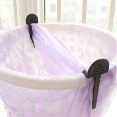 윤이상점 2P 봉투 고정핀 분리수거함비닐봉투고정클립집게, 1