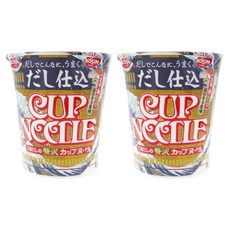 닛신 맛국물 스타일 컵누들 75g, 2개
