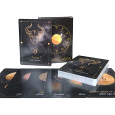 데카메론타로 타로카드 아스트로 오라클 타로 운명 점술 예언 가족 파티 게임 43 카드 핫, 1)paper card, 1개