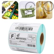 바코드 롤라벨 500매 80x50mm 감열지라벨 바코드스티커