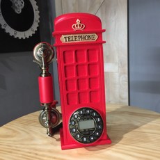 復古電話亭 電話 懷舊