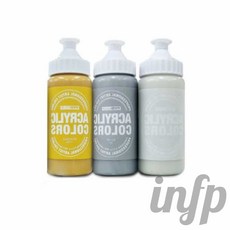 아크릴 물감 (220ml) (3종) 아이물감놀이 유아물감, 펄화이트