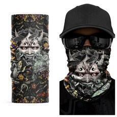 ACOOL 涼感萊卡防曬頭巾 透氣吸濕排汗百變魔術頭巾, S043