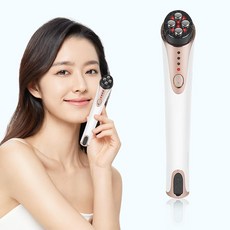 Kiboer 눈매 미안기 눈매 케어 미안기 RF 이온 도입 EMS 레드 LED 페이스 케어 입원 케어 3 단계 조절 USB 충전식 자동 타이머 기능 일본어 설명서 첨부 생일 발렌타인 선물 선물, 상세페이지 참조