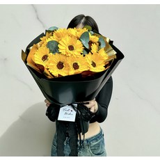 璀璨盛宴向日葵香水花束, 1件