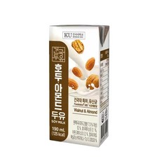 롯데백화점프라임에스앤에이치 배송 초건국 호두아몬드두유 190mlx96팩, 190ml, 96개