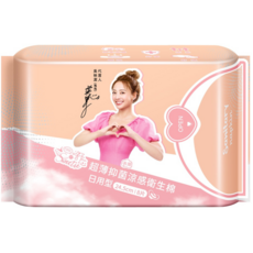 Sweetie 舒芯超薄抑菌涼感衛生棉 舒適透氣 棉柔表層 瞬吸鎖水 全天乾爽, 2個, 8片, 日用