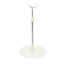 BJD 인형 스탠드 스테인리스 거치대 30cm 45cm 60cm 호환 인형 전시 받침대, 1개, 4분 중형 스테인리스 베이스 15.5cm 지지대