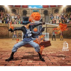 金證 日版 海賊王 航海王 Figuarts zero 5th 革命軍 薩波 薩博 革命軍 公仔 模型 拆檢無損SABO, 1個