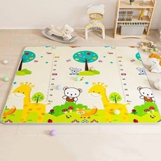게임 카펫을위한 활동 매트 장난감을위한 비 독성 체육관, 180x150x1cm, 1 Double sided pattern