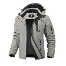 ASPO 여성용 방수 스키 재킷 플리스 안감 스노우 레인코트 윈드브레이커 탈착식 후드 스노우보드 289404