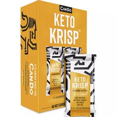 KETO KRISP 杏仁奶油, 51g, 12入