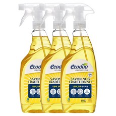 에코두 프랑스 다목적세정제 키친클리너 (부엌 인덕션 하이라이트 후드 냉장고 전자레인지 에어프라이기), 750ml, 3개