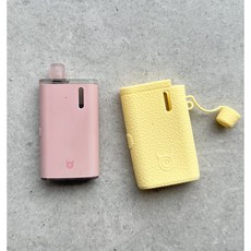 아스파이어 아스몬 듀얼 실리콘 케이스, 1개, 옐로우