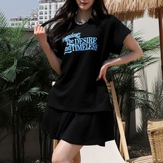 SOON2DLE 女款訓練上衣褲裙套裝