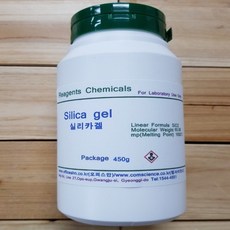 오피스안&컴사이언스 실리카겔 Silica Gel SiO2 nH20 450g 방습제 제습제 시약