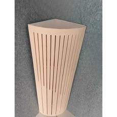 코너 베이스트랩 녹음실 흡음 차음재 보드 흡음판 몽땅, 1개, 베이지 부채꼴 120