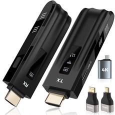 비욘 무선 HDMI 송신기 프로젝터 HDTV PC 가능 호환 수신기 2026 플레이 박스와 앤 LED TV 업그레이드된 익스텐더 디스플레이 출력 및 디코딩 노트북 카메라