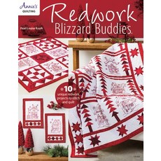 (영문도서)Redwork Blizzard Buddies Paperback, Annies, English, 9781590126615 Annies, English, 9781590126615