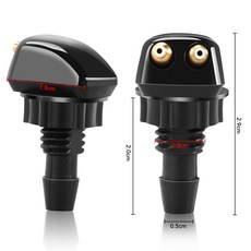 워셔액노즐 메르세데스 벤츠 자동차 앞 유리 와이퍼 노즐 A B C E S V M R CLS GLK GLE 클래스, 한개옵션0, 1개