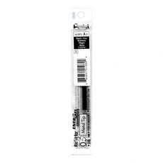 펜텔 중성펜 에너겔퍼머넌트 리필 0.5mm LRP5-A 12p, 블랙, 1개