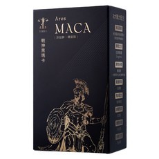 TERRA 戰神黑瑪卡 Ares MACA 體驗組 (添加鋅、精氨酸) 提升體力, 1個, 每盒30粒
