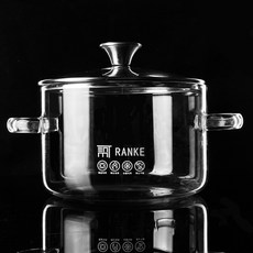 RANKE 高硼硅耐熱玻璃湯鍋, 3500ML高硼硅養生鍋, 3500ML高硼硅養生鍋