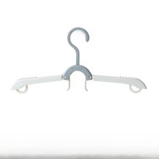 휴대용 접이식 옷걸이 다기능 여행용 빨래 건조대 옷 건조 홀더 수납 정리함, 1개, 12. [그레이화이트] 5개입