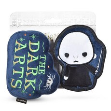 [2] Harry Potter 25.4cm(10인치) 버티 봇 젤리 빈 버로우 애완동물 장난감 | 강아지 장난감 버티 봇 젤리 빈 | Bertie Botts 강아지 장난감 젤리, 6 Inch - 2 Pack, You Know Who & Dark Arts 플러시, 1개