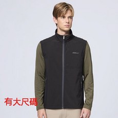 WildLand 荒野 男 彈性超輕機能背心 拉鍊開襟 保暖