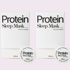 벨라 단백질 코어 원캡슐 슬립 마스크 2 박스