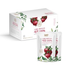 해썹인증 퓨어프레스 그대로짜낸 순수석류 NFC 석류주스 석류즙 석류원액 70mlx21포 파우치형, 10박스, 1.47L
