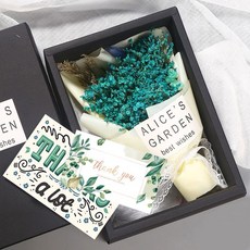 땡큐 메세지 미니카드 그린 30매 세트 감사카드 bob+284Yj